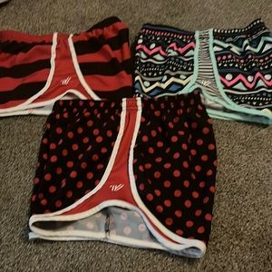 Girls athletic shorts